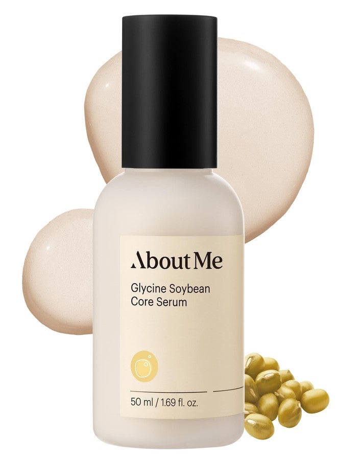 ABOUT ME Glycine Soybean Core Serum – Korean Concentrated Soy Protein Firming Serum for All Skin Types – Daily Strengthening Care with 13 Peptides & Squalane – Korean Skin Care – 1.69oz, 50ml - Image 1